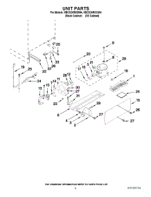 04 - Unit Parts parts for Kitchenaid Ingredient Center KBCS24RSSS04 / from AppliancePartsPros.com