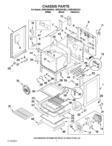 03 - Chassis Parts parts for Kitchenaid Range KERS206XBL2 / from AppliancePartsPros.com