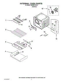 06 - Internal Oven Parts parts for Kitchenaid Range KDRS807XSP01 / from AppliancePartsPros.com