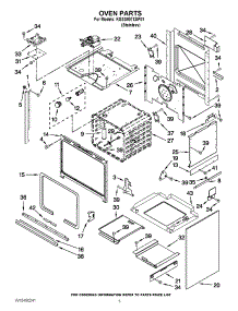 02 - Oven Parts parts for Kitchenaid Oven KGSS907XSP01 / from AppliancePartsPros.com