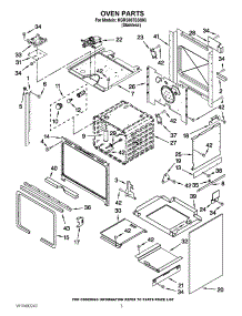 02 - Oven Parts parts for Kitchenaid Oven KGRS807SSS03 / from AppliancePartsPros.com