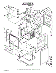 02 - Oven Parts parts for Kitchenaid Range YKDRS807SS04 / from AppliancePartsPros.com