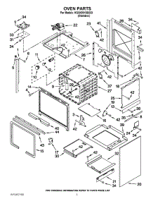 02 - Oven Parts parts for Kitchenaid Range KGSK901SSS03 / from AppliancePartsPros.com