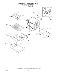 06 - Internal Oven Parts parts for Kitchenaid Oven YKERS807SS04 / from AppliancePartsPros.com