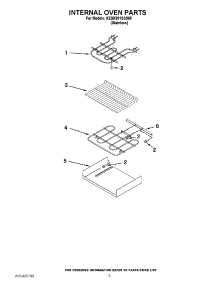 06 - Internal Oven Parts parts for Kitchenaid Range KESK901SSS08 / from AppliancePartsPros.com