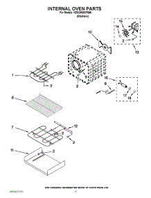 06 - Internal Oven Parts parts for Kitchenaid Range KESS908SPS05 / from AppliancePartsPros.com