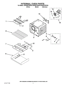 06 - Internal Oven Parts parts for Kitchenaid Oven KERS807SSS04 / from AppliancePartsPros.com