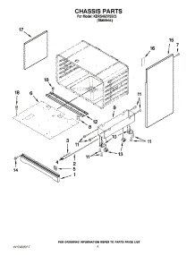 03 - Chassis Parts parts for Kitchenaid Range KDRS462VSS03 / from AppliancePartsPros.com