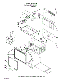 05 - Oven Parts parts for Kitchenaid Range KDRS462VSS03 / from AppliancePartsPros.com