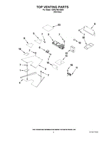 05 - Top Venting Parts parts for Kitchenaid Range KDRU763VSS03 / from AppliancePartsPros.com