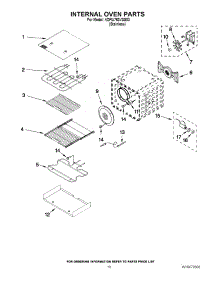 07 - Internal Oven Parts parts for Kitchenaid Range KDRU763VSS03 / from AppliancePartsPros.com