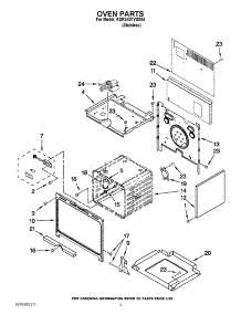 03 - Oven Parts parts for Kitchenaid Range KDRS407VSS04 / from AppliancePartsPros.com