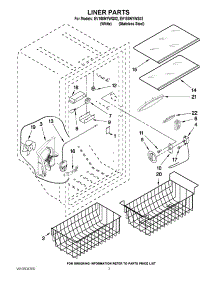 02 - Liner Parts parts for Whirlpool Freezer EV188NYWQ02 / from AppliancePartsPros.com