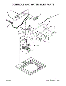 02 - Controls And Water Inlet Parts parts for Roper Washer RTW4640YQ1 / from AppliancePartsPros.com
