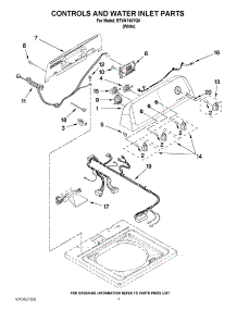 02 - Controls And Water Inlet Parts parts for Roper Washer RTW4740YQ0 / from AppliancePartsPros.com