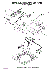 02 - Controls And Water Inlet Parts parts for Roper Washer RTW4640YQ0 / from AppliancePartsPros.com