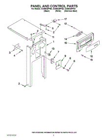 03 - Panel And Control Parts parts for Whirlpool Compactor GX900QPPS4 / from AppliancePartsPros.com