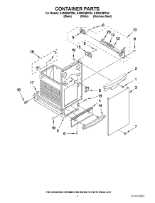 04 - Container Parts parts for Whirlpool Compactor GX900QPPS4 / from AppliancePartsPros.com