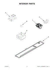 02 - Interior Parts parts for Whirlpool Cooktop WCE52424AB0 / from AppliancePartsPros.com