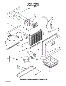 03 - Unit Parts parts for Whirlpool Freezer EV200NZTQ01 / from AppliancePartsPros.com