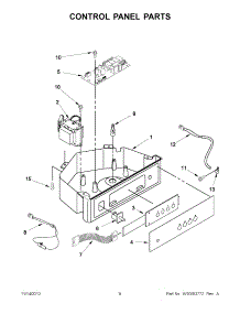 04 - Control Panel Parts parts for Whirlpool Ice Machine GI15NDXXQ2 / from AppliancePartsPros.com