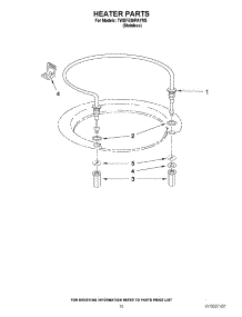 08 - Heater Parts parts for Whirlpool Dishwasher 7WDF530PAYM3 / from AppliancePartsPros.com