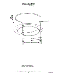 08 - Heater Parts parts for Whirlpool Dishwasher 7WDF530PAYM2 / from AppliancePartsPros.com