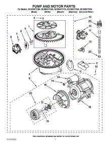06 - Pump And Motor Parts parts for Whirlpool Dishwasher DU1055XTVDA / from AppliancePartsPros.com