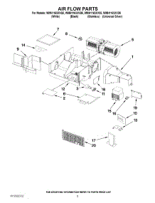 04 - Air Flow Parts parts for Whirlpool Microwave WMH1163XVD5 / from AppliancePartsPros.com