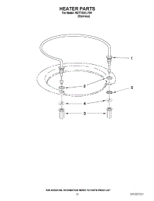 08 - Heater Parts parts for Whirlpool Dishwasher WDT790SLYM1 / from AppliancePartsPros.com