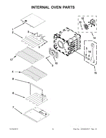 04 - Internal Oven Parts parts for Kitchenaid Oven KEBS279BBL00 / from AppliancePartsPros.com