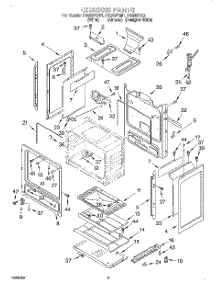 04 - Chassis parts for Roper Range FGS337GN1 / from AppliancePartsPros.com