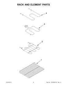 04 - Rack And Element Parts parts for Whirlpool Range GGE388LXB04 / from AppliancePartsPros.com