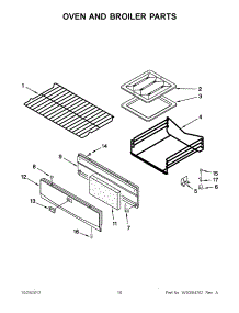 05 - Oven And Broiler Parts parts for Whirlpool Range WFG111SVQ1 / from AppliancePartsPros.com