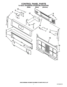 02 - Control Panel Parts parts for Whirlpool Range WFG520S0AW0 / from AppliancePartsPros.com