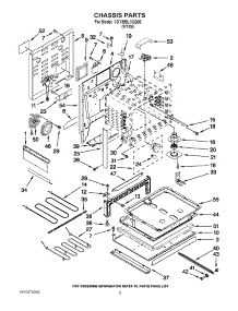 03 - Chassis Parts parts for Whirlpool Range YGY399LXUQ06 / from AppliancePartsPros.com