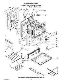 03 - Chassis Parts parts for Whirlpool Range GY397LXUS03 / from AppliancePartsPros.com