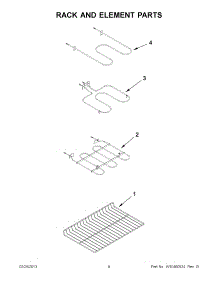 04 - Rack And Element Parts parts for Whirlpool Range GGE388LXB02 / from AppliancePartsPros.com
