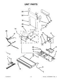 06 - Unit Parts parts for Whirlpool Refrigerator GX5FHTXVB08 / from AppliancePartsPros.com