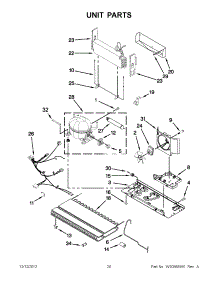 10 - Unit Parts parts for Whirlpool Refrigerator GI6FDRXXB08 / from AppliancePartsPros.com