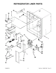 02 - Refrigerator Liner Parts parts for Whirlpool Refrigerator GI0FSAXVY010 / from AppliancePartsPros.com
