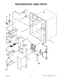 02 - Refrigerator Liner Parts parts for Whirlpool Refrigerator GI0FSAXVB08 / from AppliancePartsPros.com