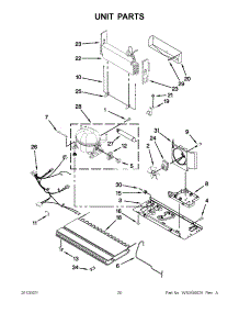 10 - Unit Parts parts for Whirlpool Refrigerator GI6FDRXXY010 / from AppliancePartsPros.com