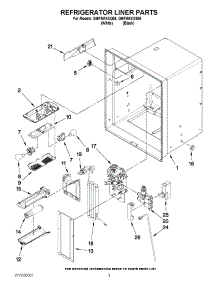 02 - Refrigerator Liner Parts parts for Whirlpool Refrigerator GI6FARXXB06 / from AppliancePartsPros.com
