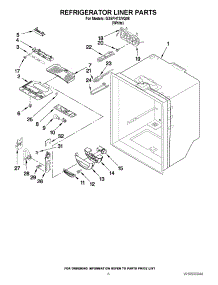 04 - Refrigerator Liner Parts parts for Whirlpool Refrigerator GX5FHTXVQ06 / from AppliancePartsPros.com