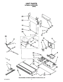 06 - Unit Parts parts for Whirlpool Refrigerator GX5FHTXVQ05 / from AppliancePartsPros.com