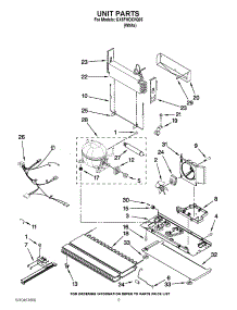 06 - Unit Parts parts for Whirlpool Refrigerator GX5FHDXVQ06 / from AppliancePartsPros.com