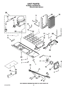 09 - Unit Parts parts for Whirlpool Refrigerator GSC25C6EYY02 / from AppliancePartsPros.com