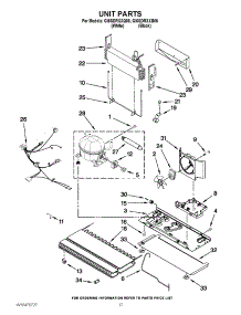 09 - Unit Parts parts for Whirlpool Refrigerator GI6SDRXXQ06 / from AppliancePartsPros.com