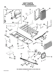09 - Unit Parts parts for Whirlpool Refrigerator BRS80ARANA01 / from AppliancePartsPros.com